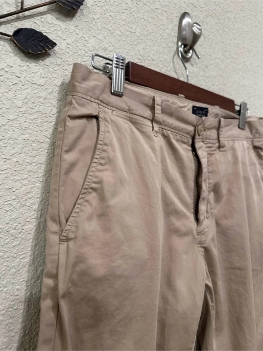 J.Crew 484 Slim Tapered-Fit Stretch Chino Pants Men’s 30x32 Khaki Tan